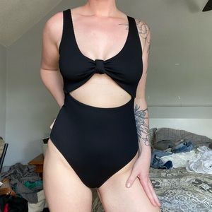 Aerie Black One Piece Swimsuit